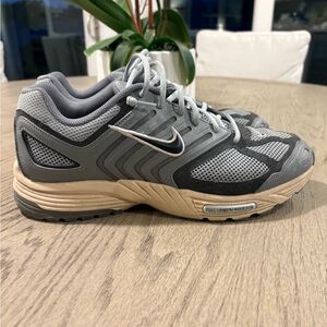 Nike Gray and Tan Athletic Shoes